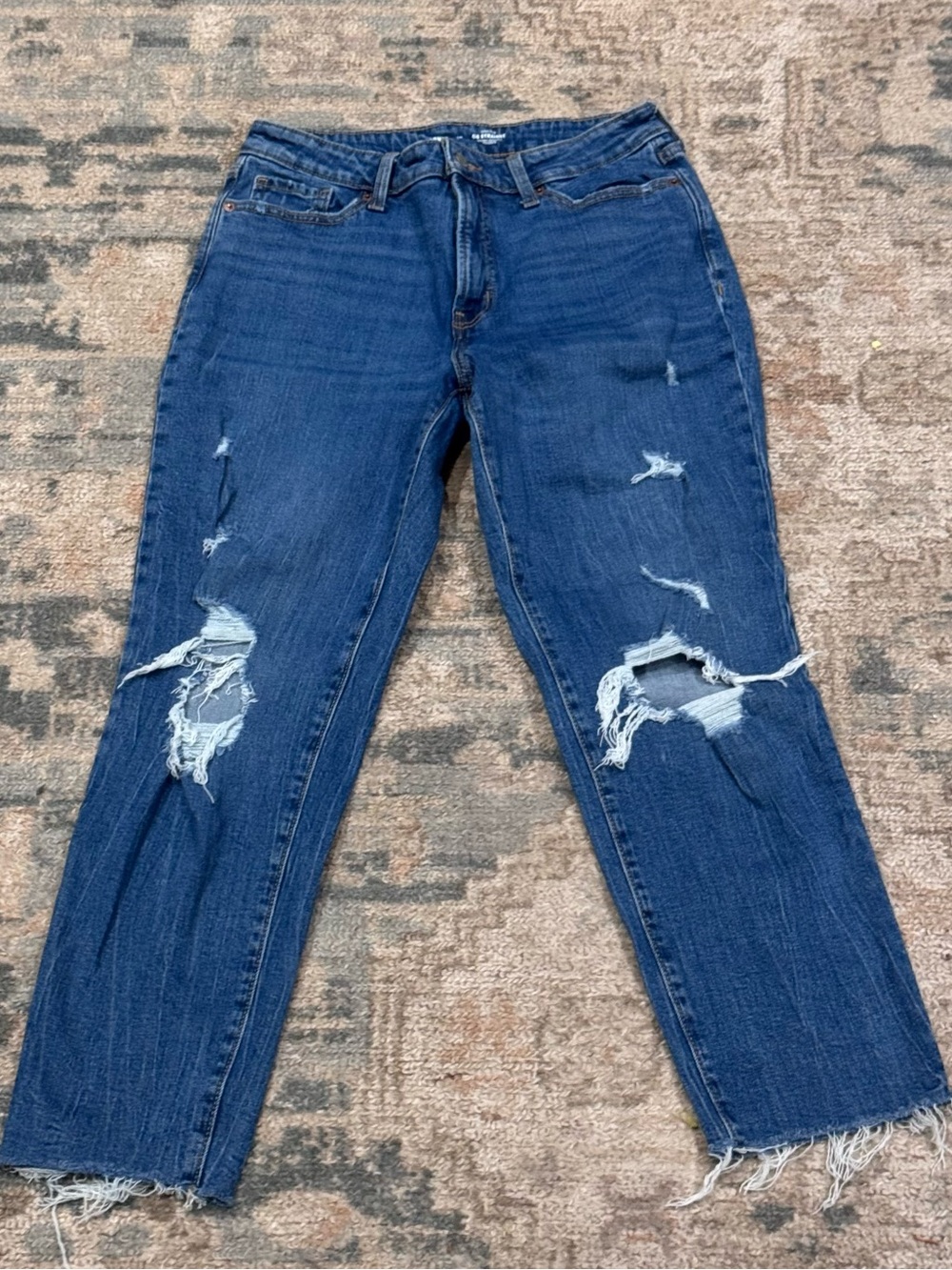 Old Navy Distressed Women's Jeans - Blue